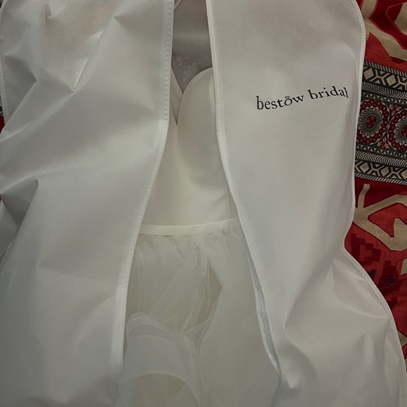 Never worn. One of a Kind dress from Bestow Bridal in Austin, Texas. - Picture 7 of 7